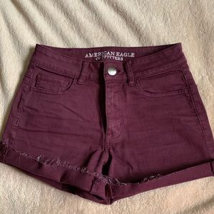 American Eagle Hi-Rise Shortie Size 2